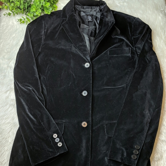 The Limited Jackets & Blazers - 4 for $18 The Limited Black Velvet Blazer